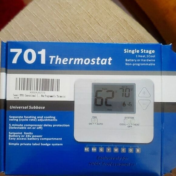 NWOT 701 Thermostat - Picture 1 of 13